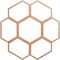 Ekena Millwork Florin Wood Fretwork Pierced Ceiling Medallion, Cherry, 40"OD x 17 1/8"ID x 1/4"T CMWP40X40X0250FOCH - alternate 1